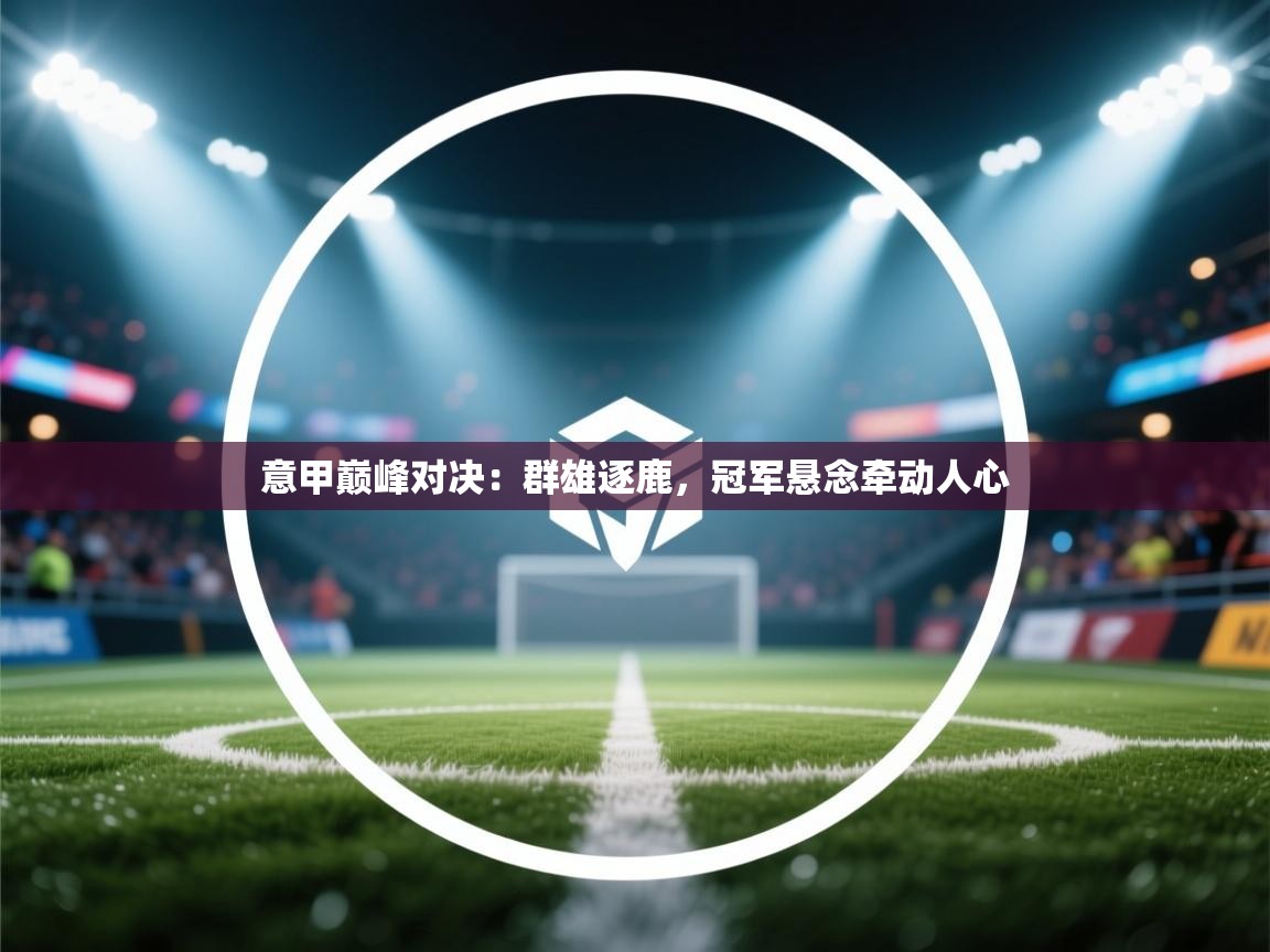 意甲巅峰对决：群雄逐鹿，冠军悬念牵动人心  第2张